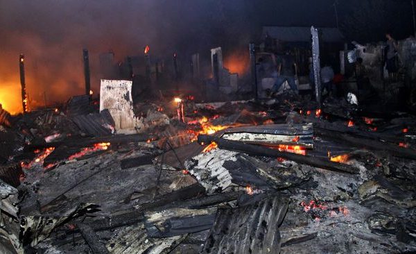 28 Rumah Hangus Imbas Kebakaran di Kotabaru Hulu, Satpol PP Kini Dirikan Dapur Umum