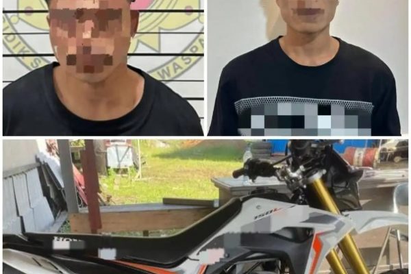 Tiga Pelaku Penadah Motor Trail Curian di Tabalong Diringkus Polisi, Susul Dua Pelaku Masuk Sel