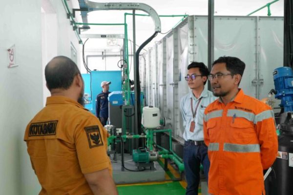 Pemkab Kotabaru Tinjau Pengelolaan Air Bersih dari Void Tambang PT Borneo Indobara