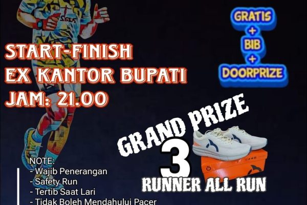 Ramadhan Night Healty Run 5K Makin diminati