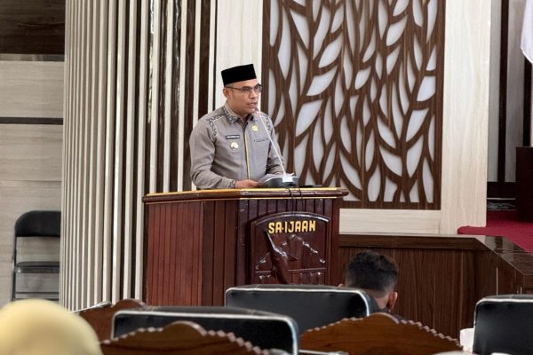 Pidato Bupati Menyampaikan LKPJ Bupati Tahun 2024 dan Rancangan Awal RPJMD Tahun 2025-2029