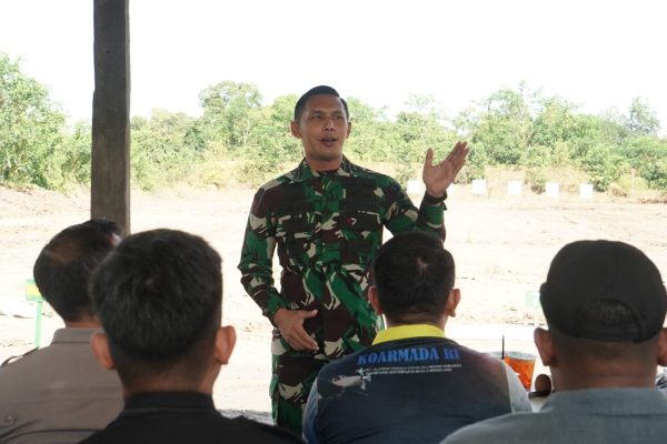 Kodim 1004/Kotabaru Gelar Latihan Menembak, Tingkatkan Kesiapsiagaan dan Silaturahmi