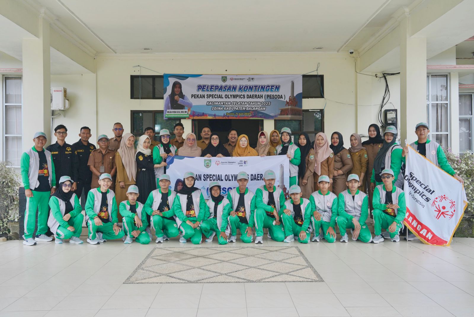 Pemkab Balangan Lepas 10 Atlet SOIna ke Ajang Pesoda Kalsel 2025