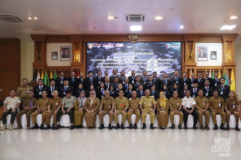 Pemprov Kalsel Gelar Pelatihan Kepemimpinan Administrator Angkatan III