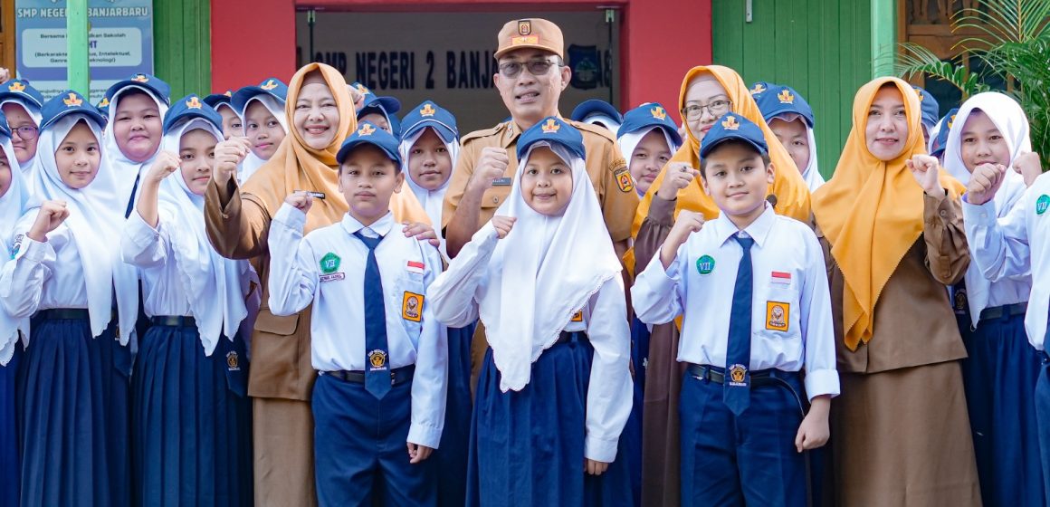 Sirajoni Ajak Siswa Banjarbaru Tumbuhkan Jiwa Pejuang Sejak Dini