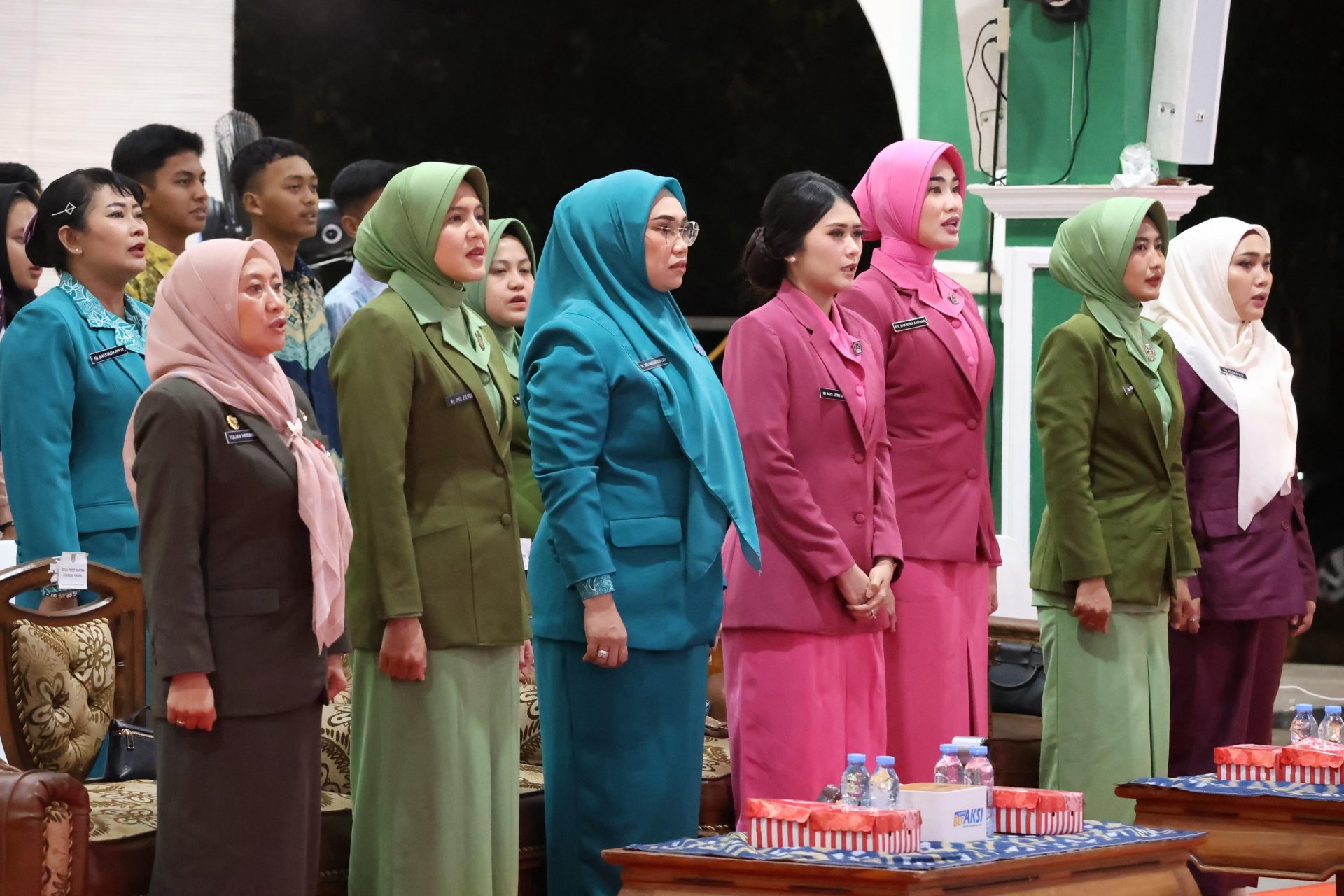 Ketua TP PKK Tanah Bumbu Hadiri Resepsi Kenegaraan HUT ke-80 RI