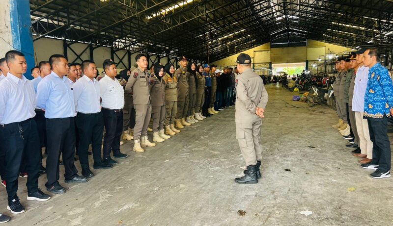 Pemkab HST Tertibkan Lapak Melanggar di Pasar Agrobisnis Barabai