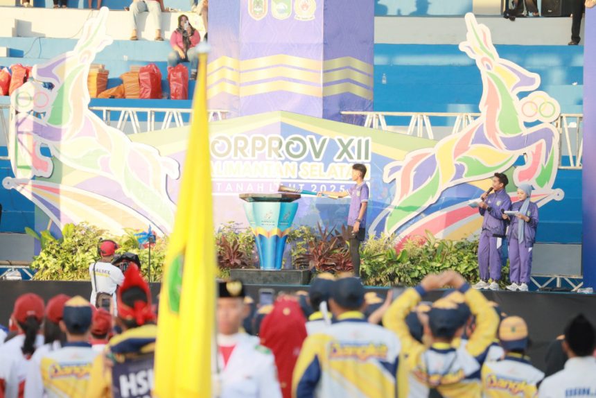 “Batekang Bi Pun Kan Lawin”, Semangat Batola di Porprov XII Kalsel