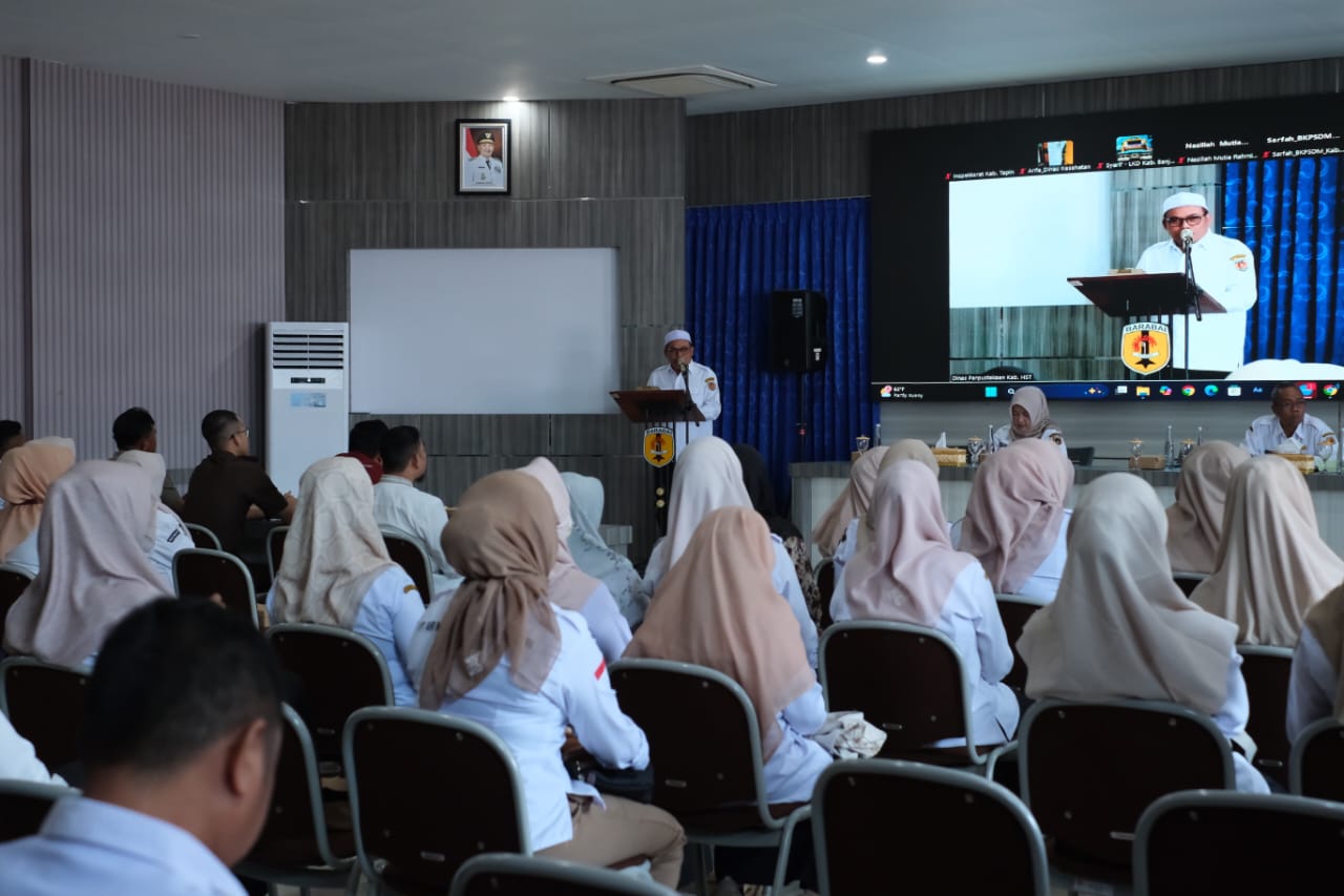 Dorong Tata Kelola Transparan, Pemkab HST Sosialisasikan Literasi Kearsipan Daerah