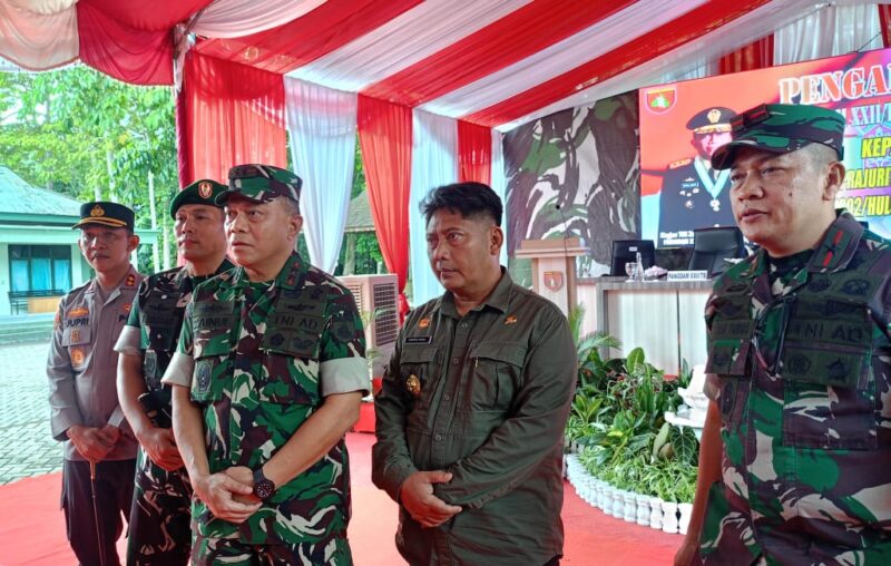 Pangdam XXII/TB Kunjungi Kodim 1002/HST, Pemkab dan TNI Perkuat Sinergi