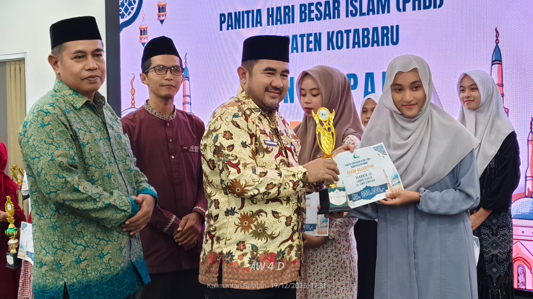 Pekan Rajabiyyah 1447 H Resmi Ditutup, Pemkab Kotabaru Apresiasi Pembinaan Generasi Muda