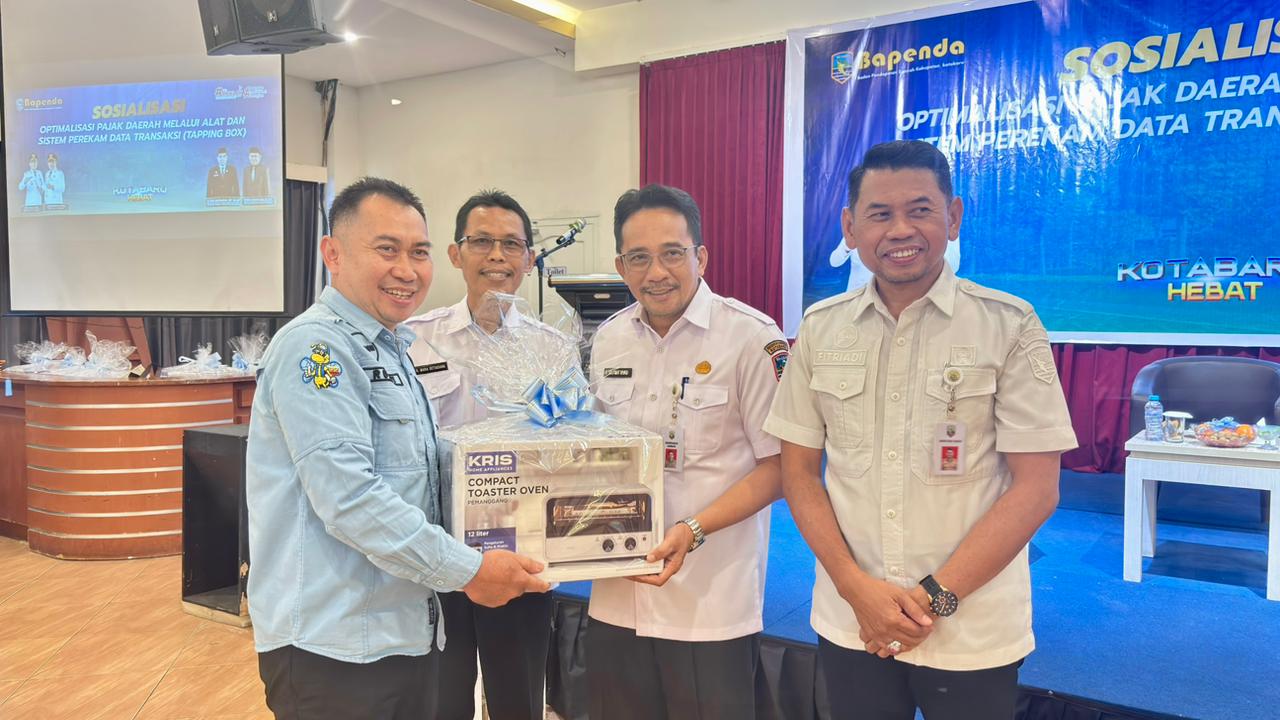 Dorong Kepatuhan Pajak, Pemkab Kotabaru Terapkan Tapping Box Sektor Mamin