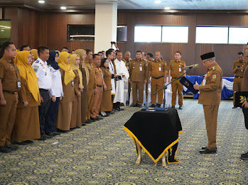 Bupati Kotabaru Pimpin Pelantikan 112 Pejabat Administrator dan Pengawas