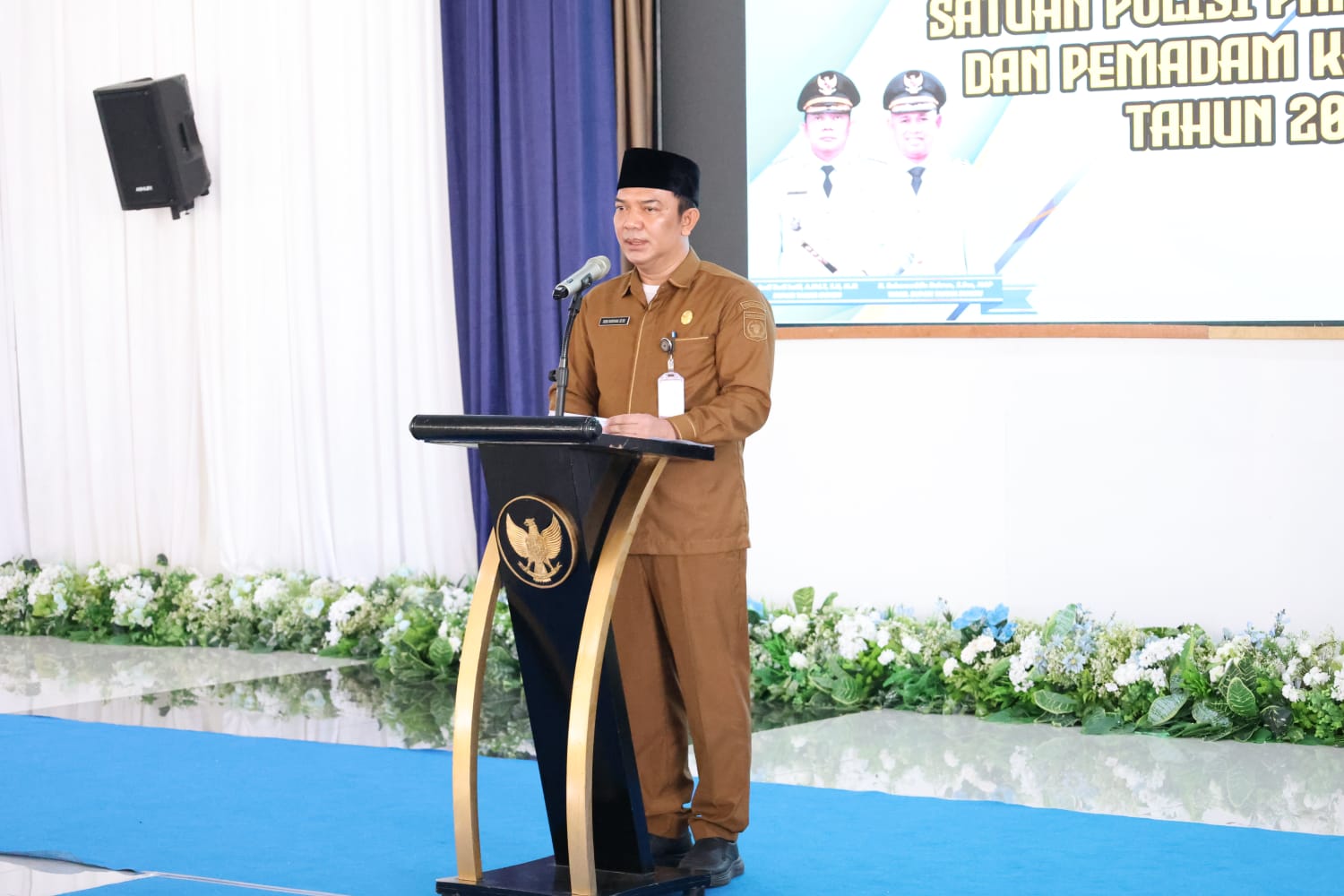 REDKAR Tanah Bumbu Resmi Dikukuhkan, Pemerintah Tekankan Peran Strategis Penanggulangan Kebakaran