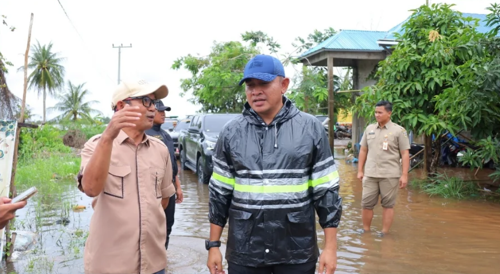 Curah Hujan Tinggi Picu Banjir, Bupati Tala Pastikan Langkah Cepat Penanganan