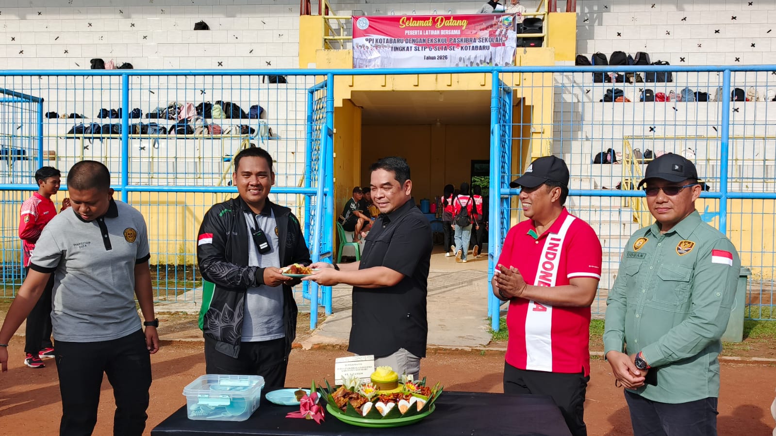 Ratusan Pelajar Ikuti Latihan Bersama Paskibraka Kotabaru, Bidik Level Nasional