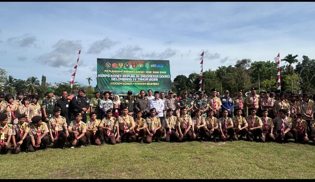 Bupati Tanah Bumbu Buka Persami KKRI 2026, Tekankan Pembinaan Karakter