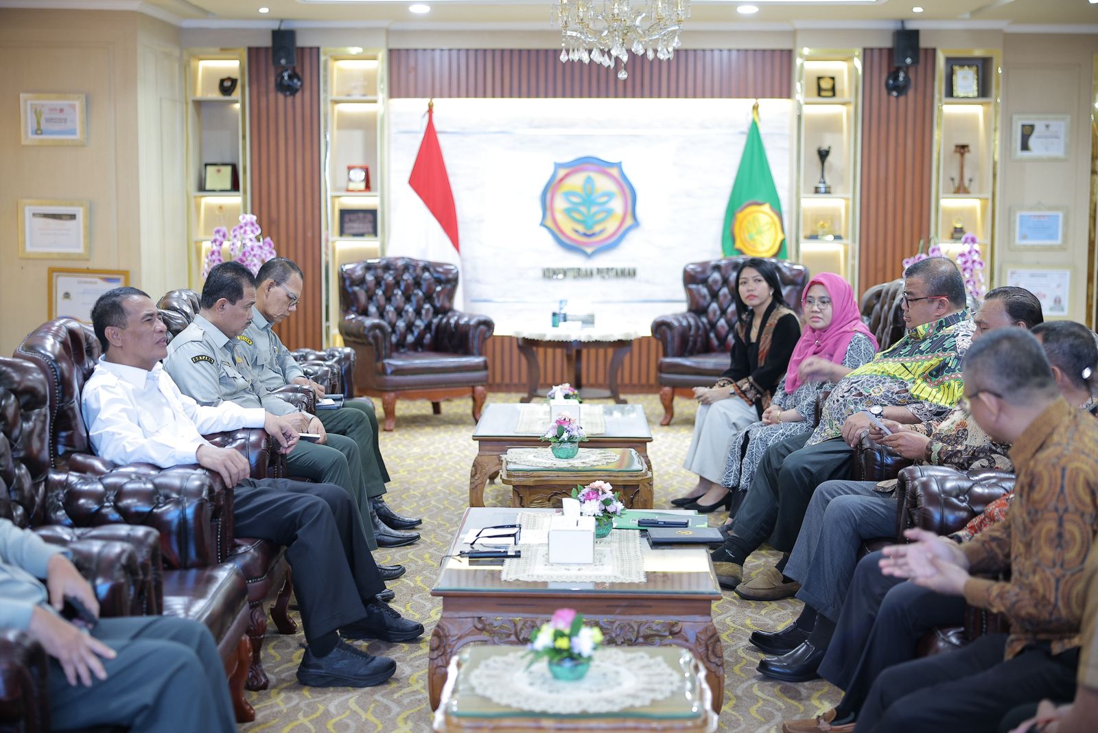Mentan Amran dan KAHMI Bahas Pengembangan Komoditas Bernilai Tinggi