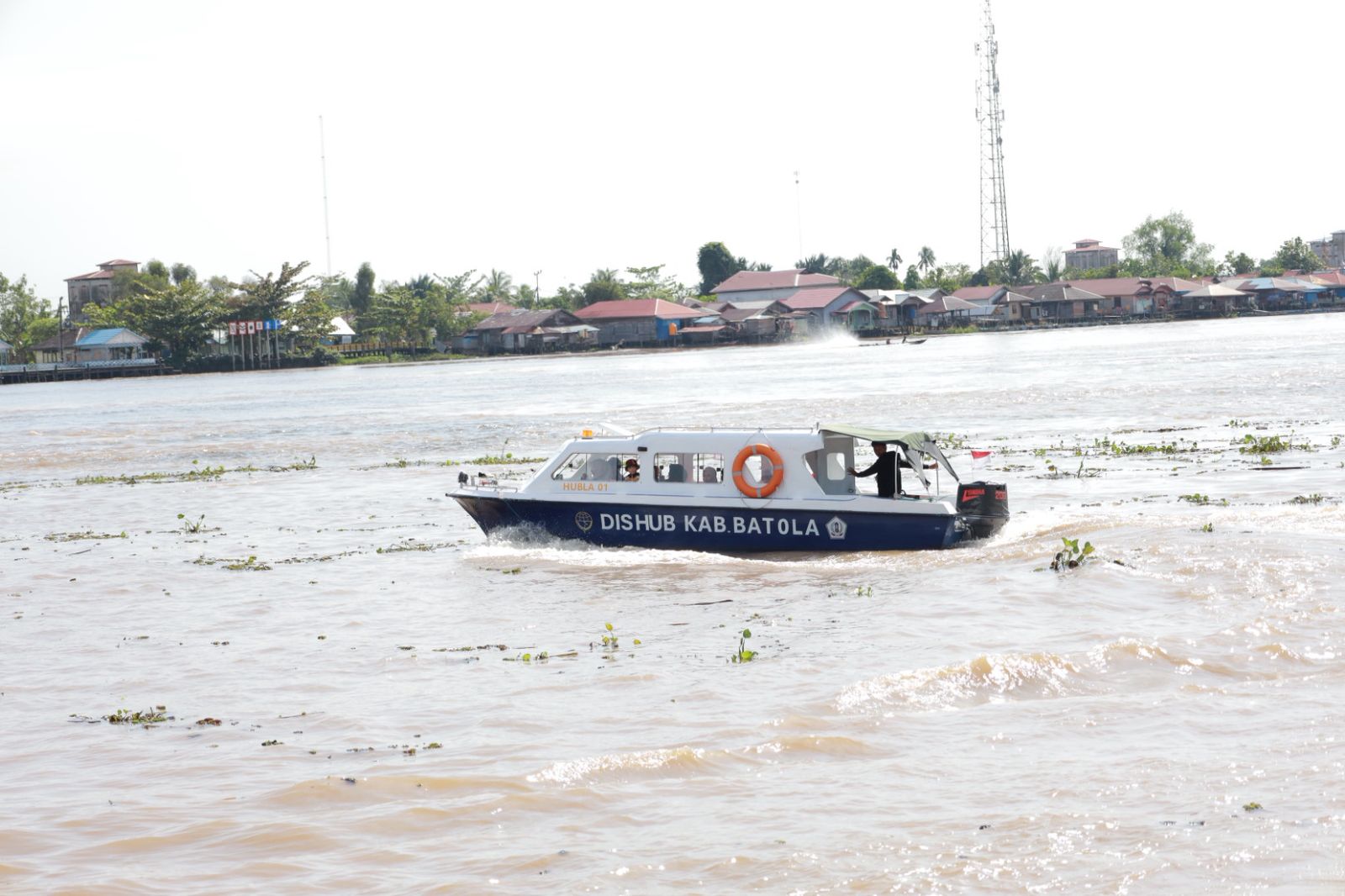 Mudik Gratis via Sungai, Pemkab Batola Fasilitasi Warga dengan Speedboat