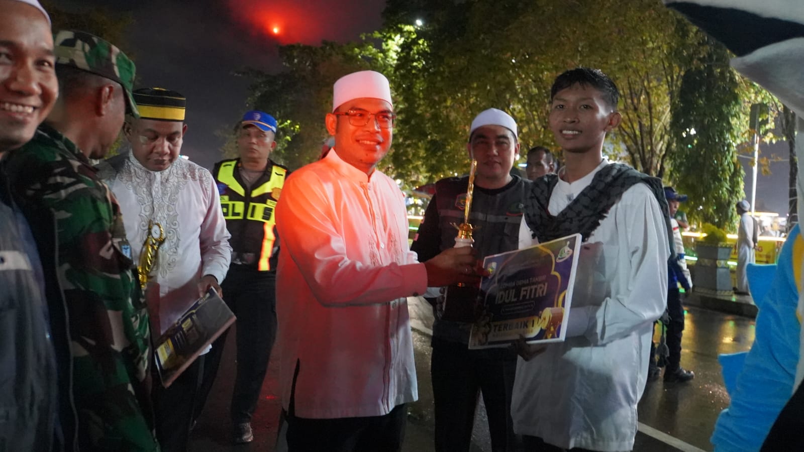 Malam Takbiran Semarak, Pemkab Kotabaru Lepas Lomba Gema Takbir