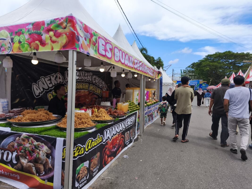 Konser Slank Dongkrak Ekonomi, Pedagang di Pagatan Kebanjiran Pembeli