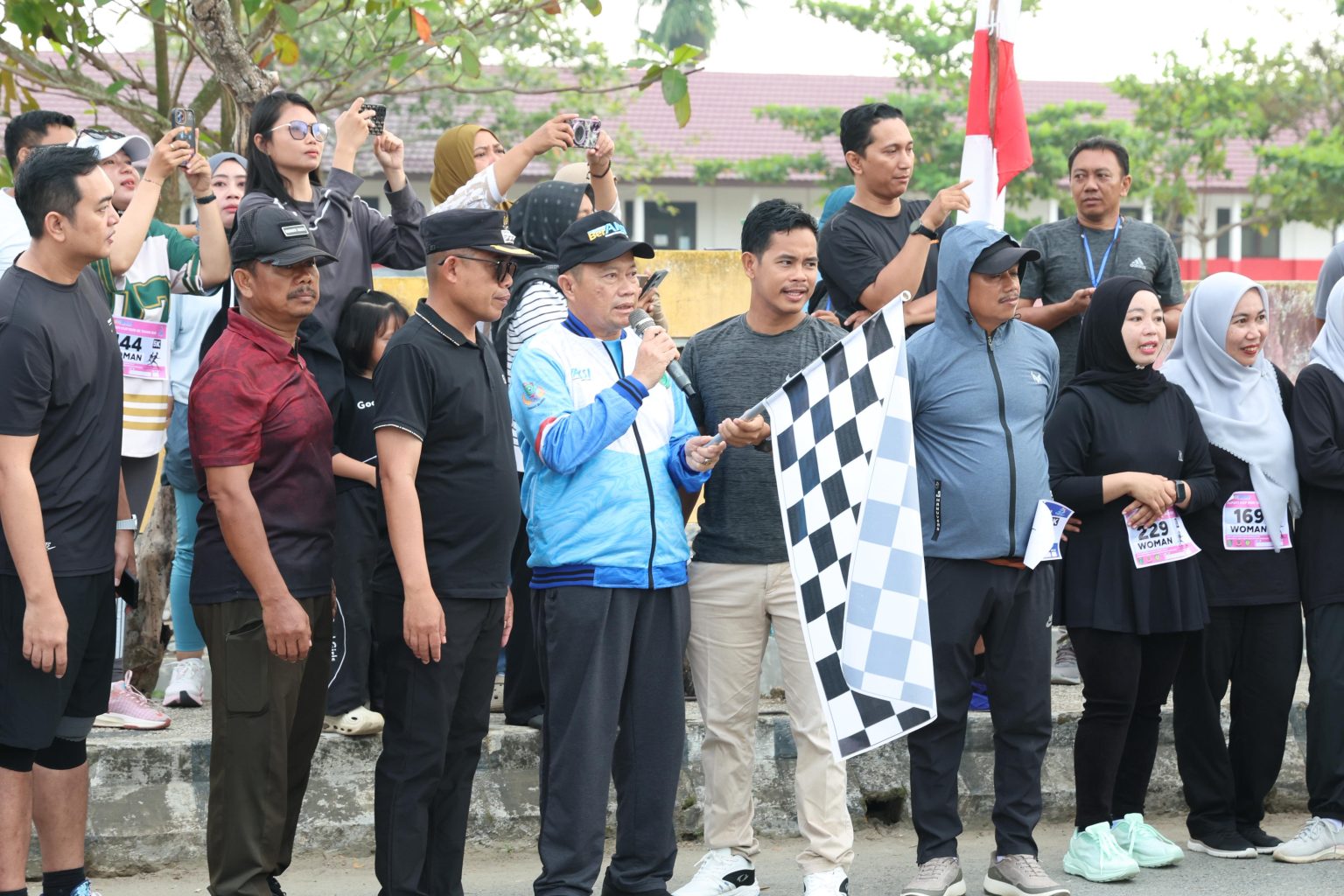 Ratusan Peserta Ramaikan Lari 5K di Pagatan, Pembinaan Atlet Digenjot