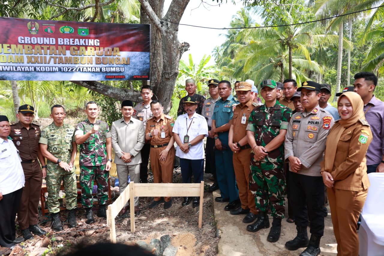 Buka Akses Terisolir, Jembatan Perintis Garuda Mulai Dibangun