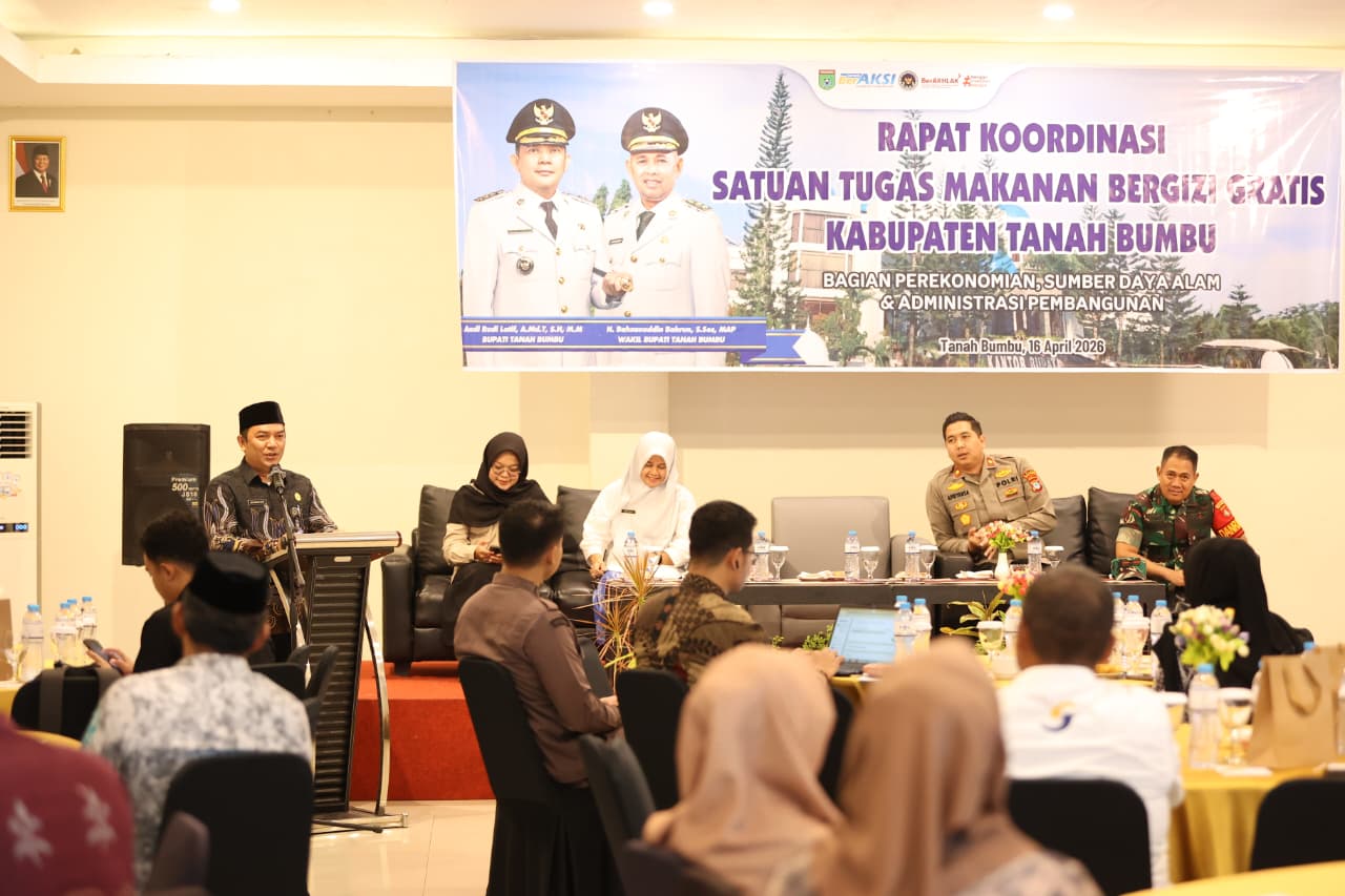 Pastikan Tepat Sasaran, Tanah Bumbu Gelar Rakor Program MBG