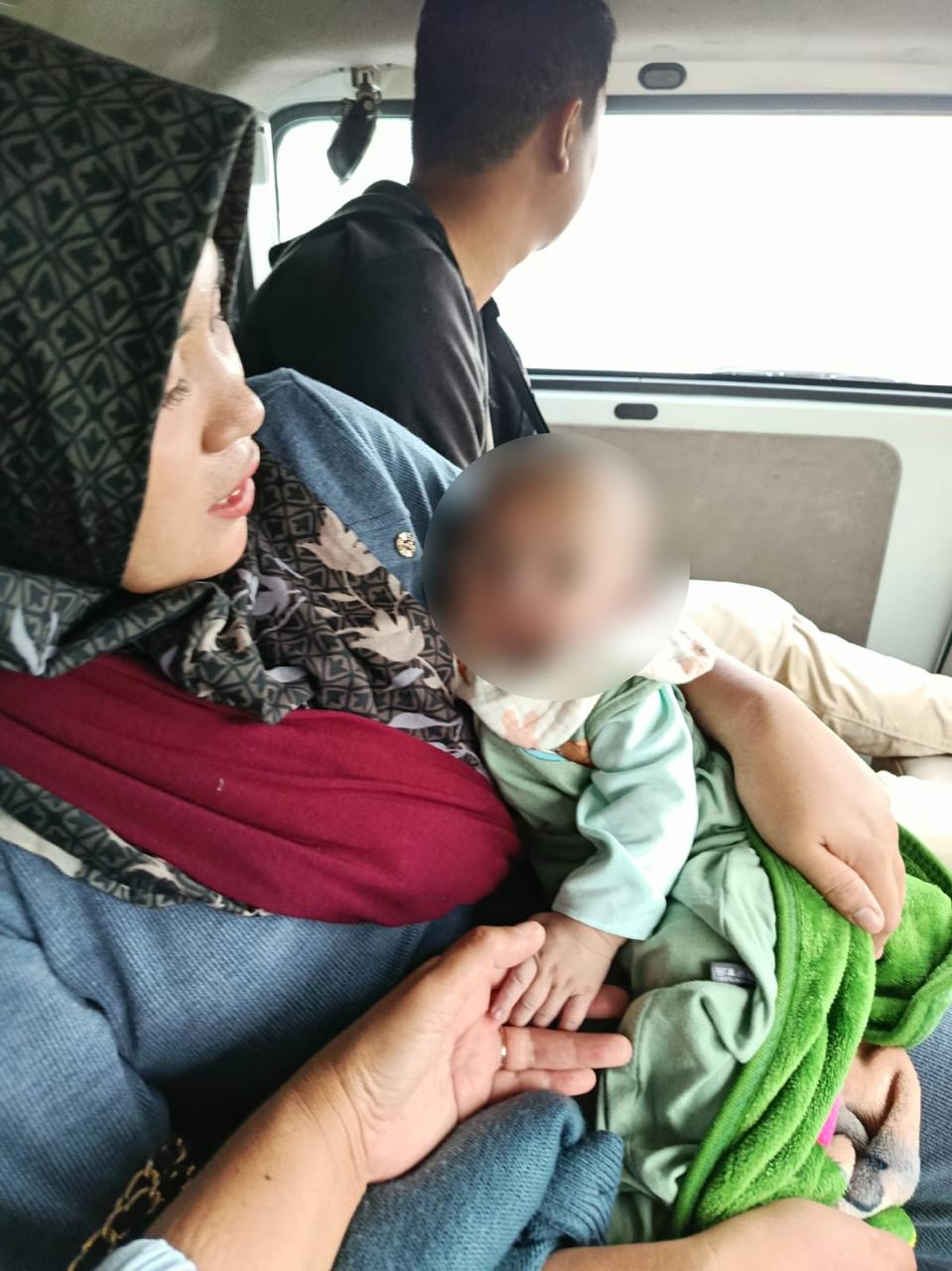 Butuh Operasi, Bayi Nazhan Qamil Jalani Rujukan ke RS Harapan Kita