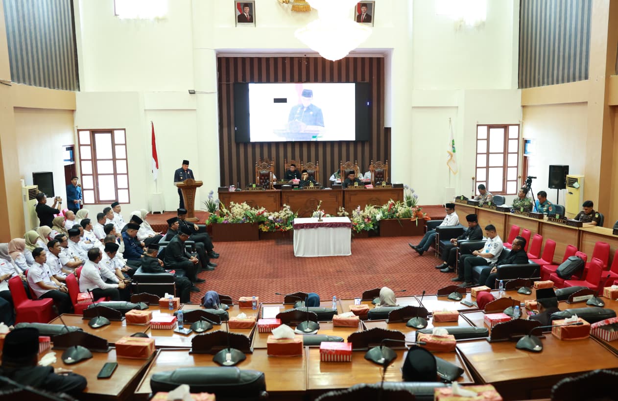 Paripurna LKPJ 2025, Pemkab Tanbu Siap Tindaklanjuti Catatan Strategis DPRD