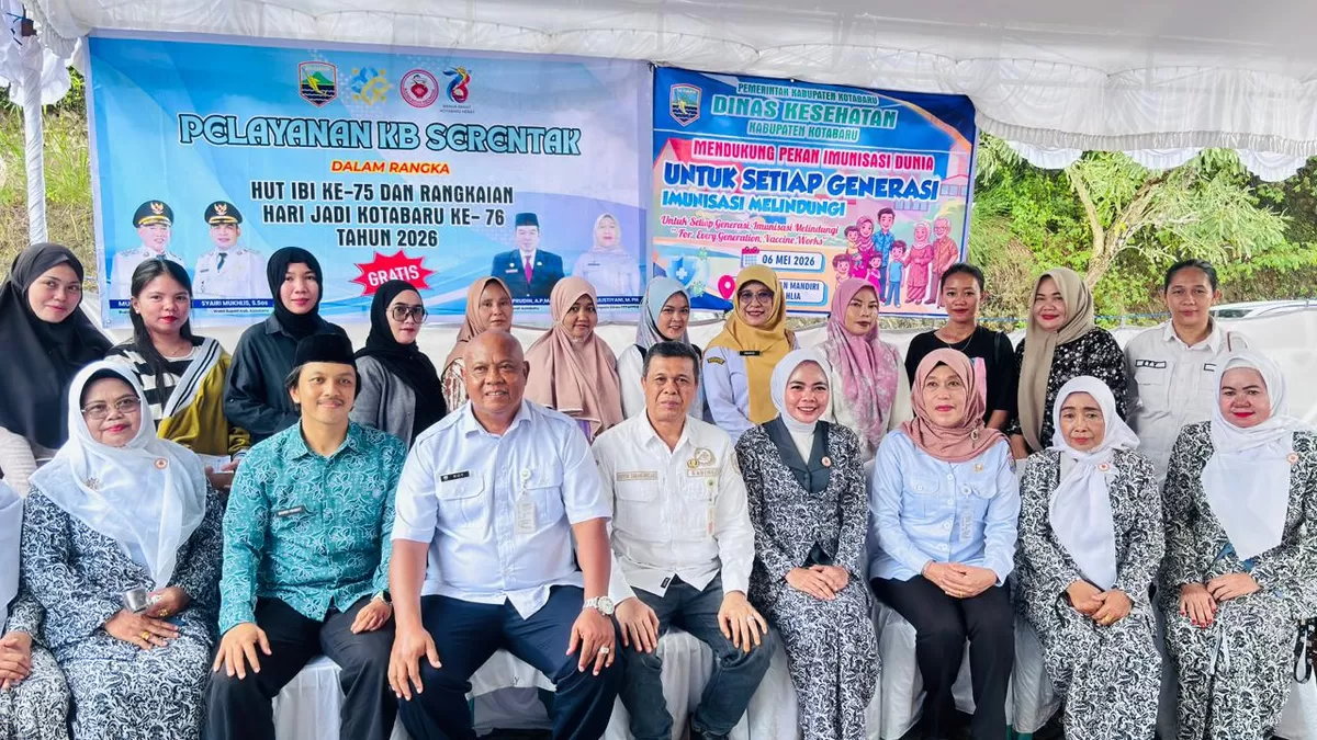 Peringati HUT IBI, Kotabaru Laksanakan Layanan KB Gratis dan Imunisasi
