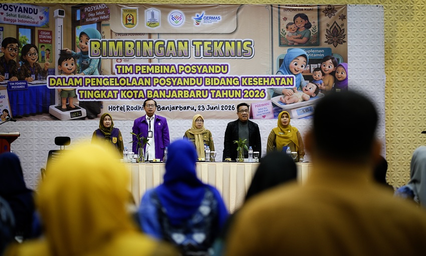 Dinkes Banjarbaru Tingkatkan Kapasitas 125 Pembina Posyandu untuk Layanan Kesehatan Terintegrasi