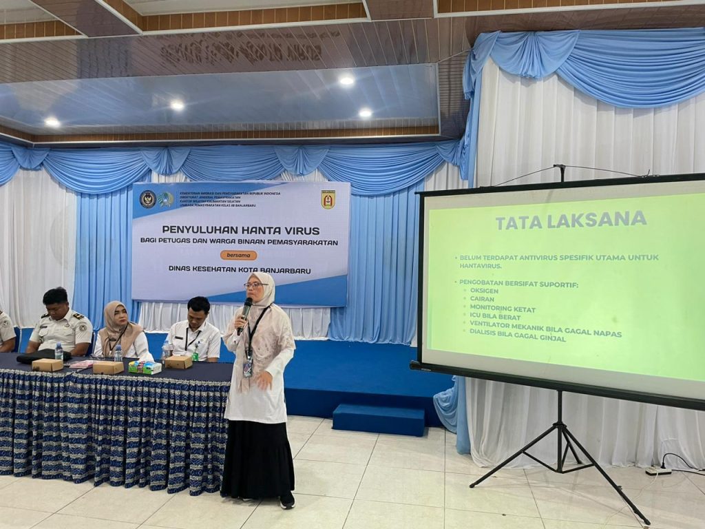 Waspadai Tikus Pembawa Virus, Dinkes Banjarbaru Edukasi Petugas Lapas