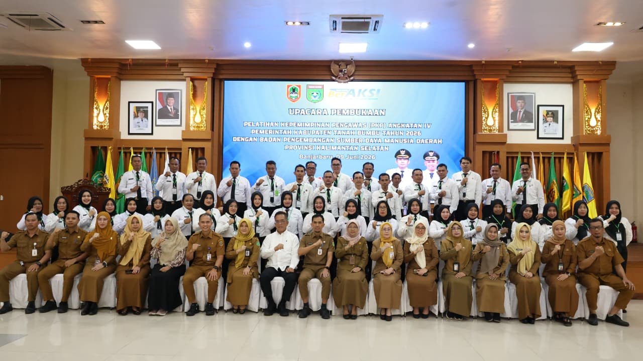 PKP Angkatan IV Dibuka, ASN Tanah Bumbu Diminta Tingkatkan Kualitas Pelayanan Publik