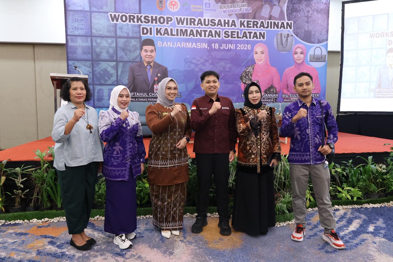 Workshop Wirausaha Kerajinan Kalsel Jadi Momentum Penguatan UMKM Kreatif Tanah Bumbu