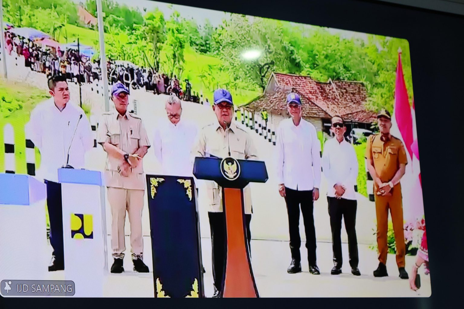 Presiden Prabowo Resmikan 1.151 Km Jalan Daerah, Tanah Bumbu Jadi Penerima Program IJD