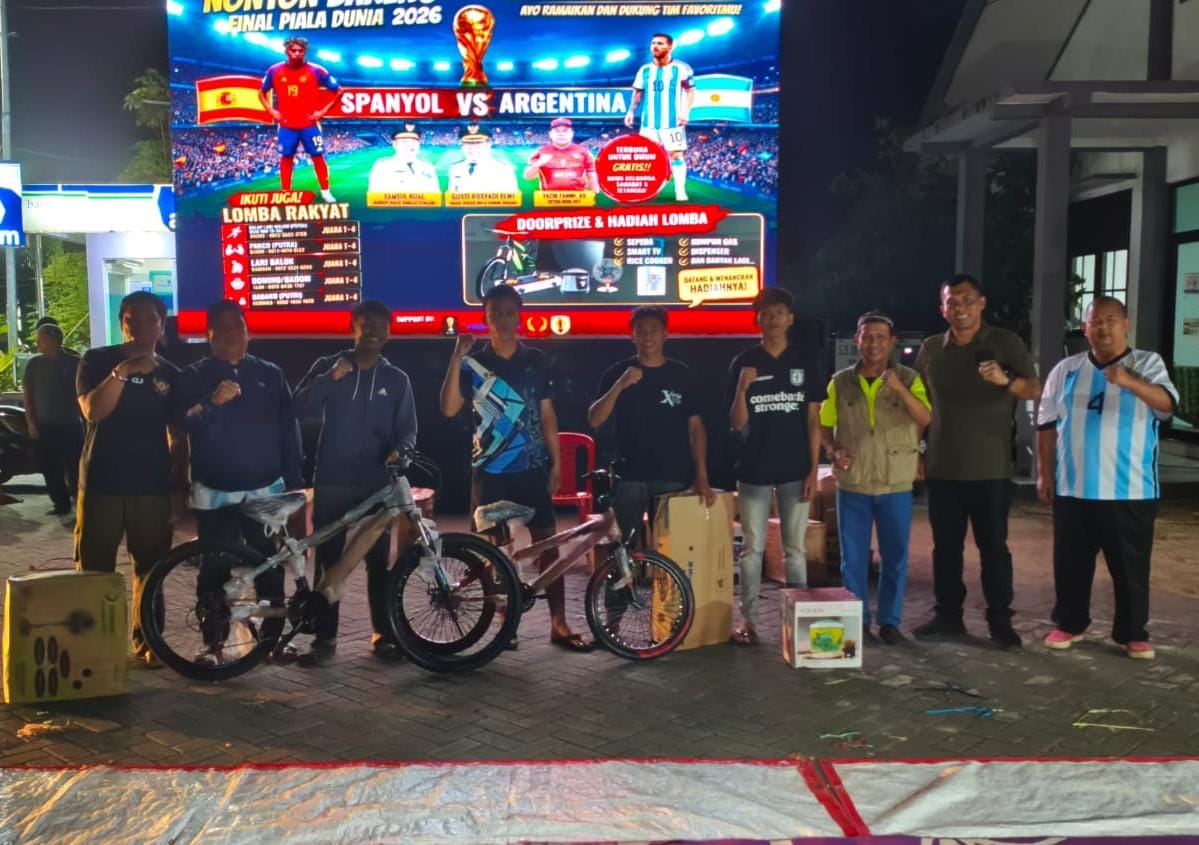 Nobar Final Piala Dunia 2026 di Pandawan Berlangsung Meriah, Antusiasme Warga Lampaui Target