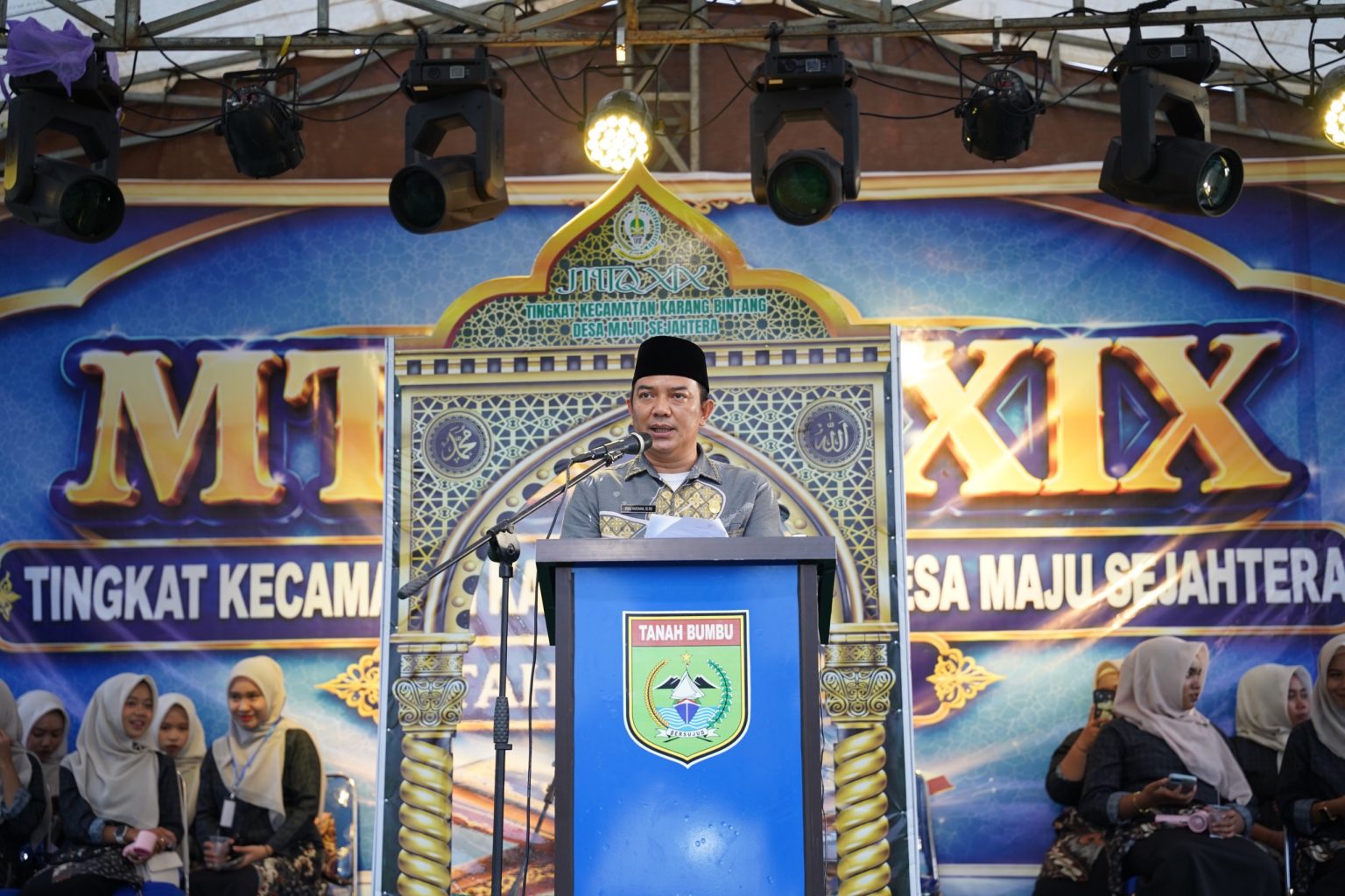 Bupati Tanah Bumbu Buka MTQN Ke-19 Karang Bintang, Dorong Generasi Qurani Berkarakter