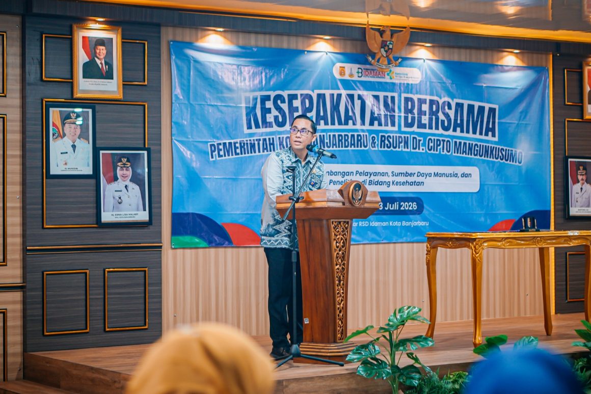 Pemkot Banjarbaru dan RSCM Jalin Kerja Sama Perkuat Pelayanan Kesehatan