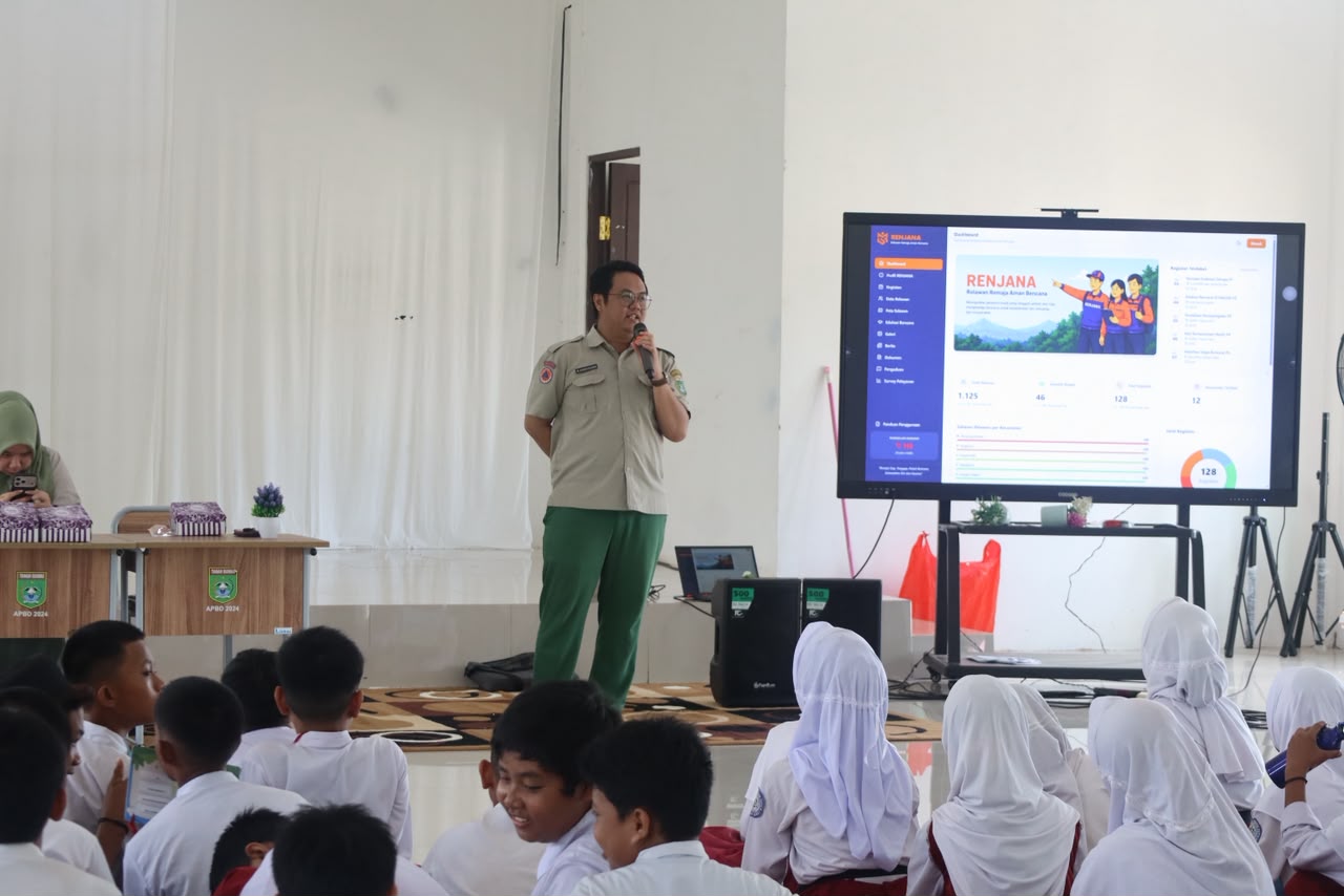 RENJANA Jadi Inovasi BPBD Tanah Bumbu Bangun Budaya Sadar Bencana Sejak Dini