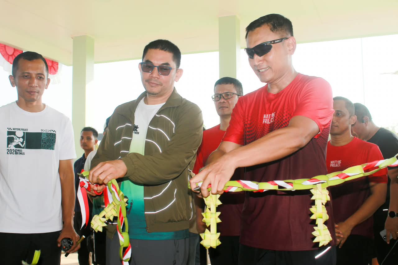 Meriahkan HUT ke-1 Yonif TP 828/BWM, Mattone Fun Run Pererat Kebersamaan
