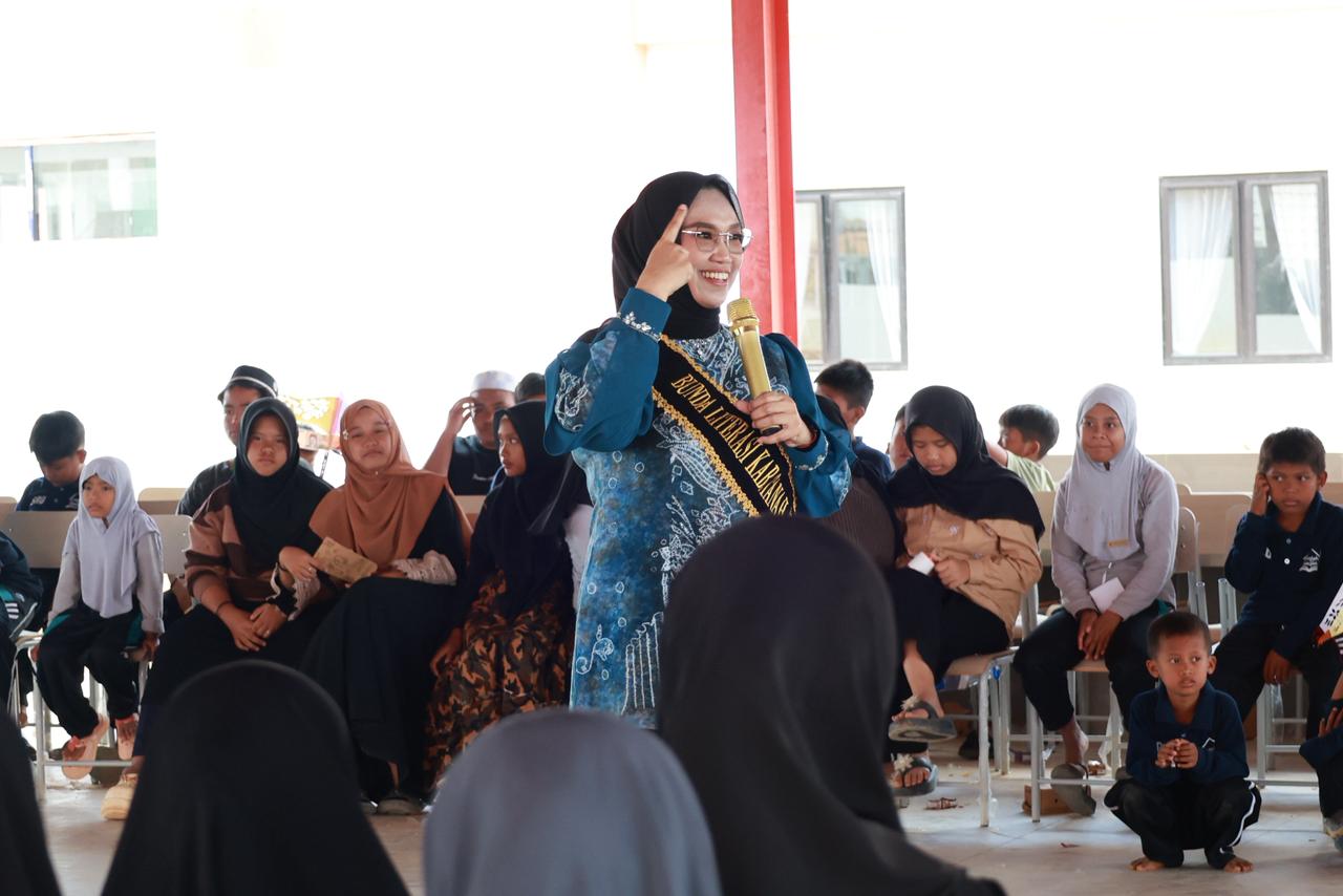 Kunjungi Sekolah Rakyat, Andi Irmayani Dorong Budaya Baca dan Keberanian Siswa