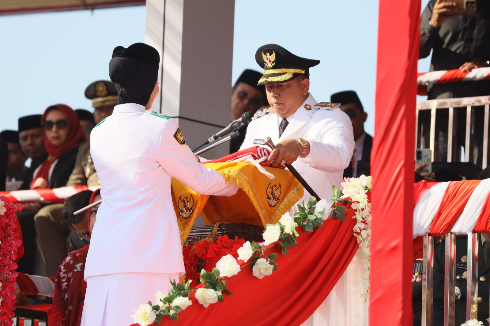 HUT ke-81 RI di Batola Diwarnai Remisi, Penghargaan, dan Bantuan untuk Veteran