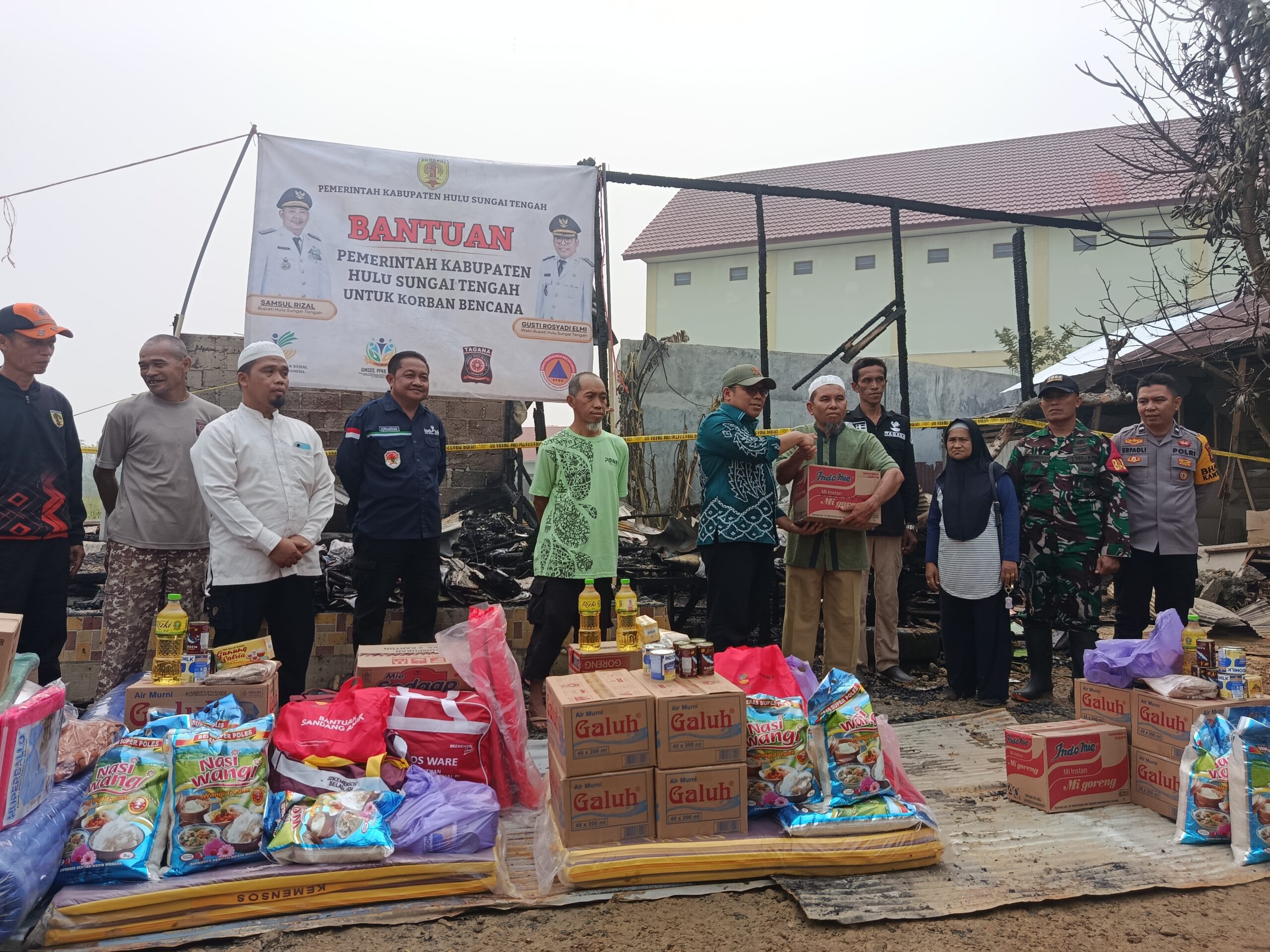 Santunan Korban Kebakaran di HST Naik Lima Kali Lipat, Kini Rp15 Juta
