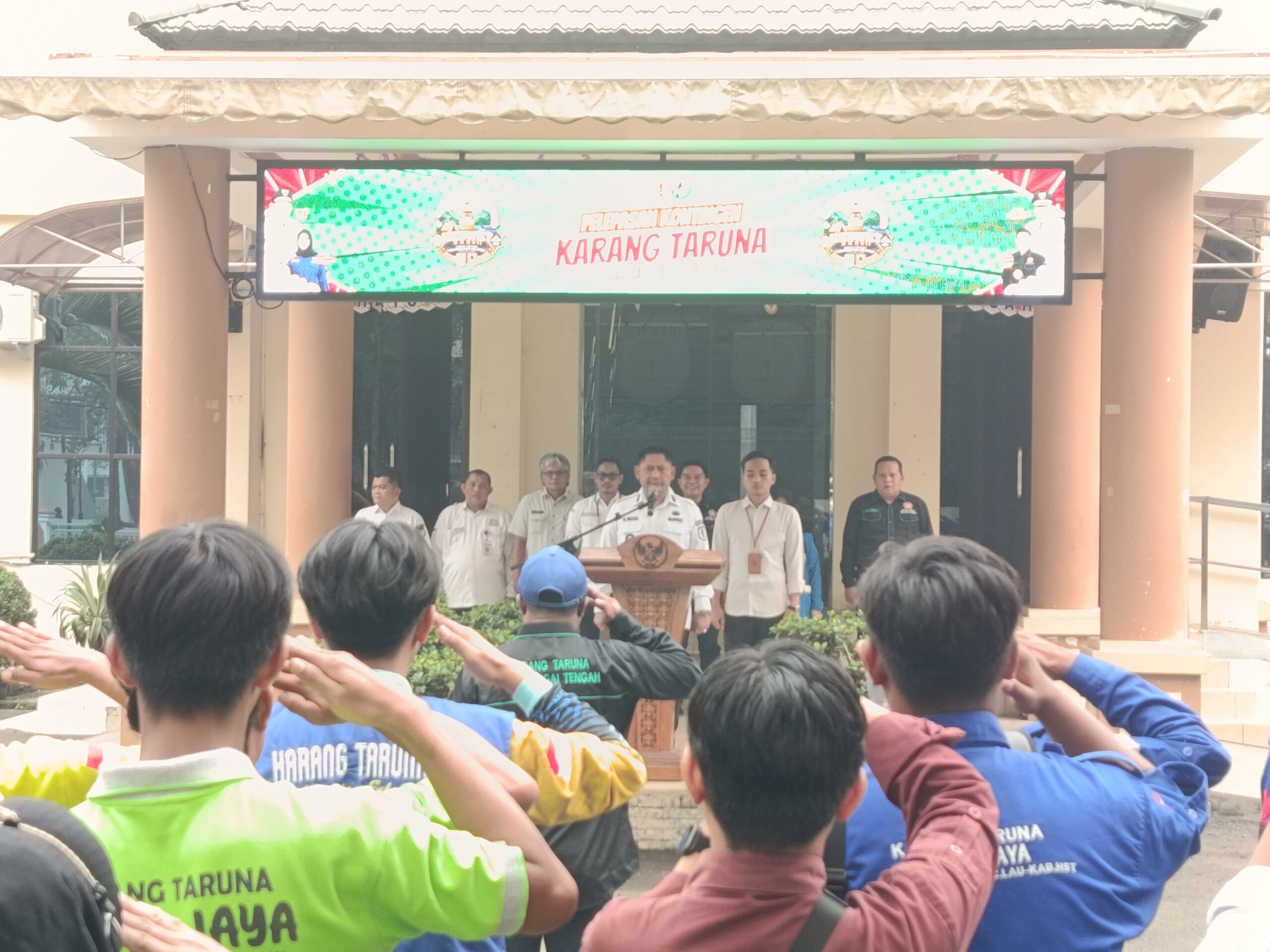 Karang Taruna HST Kirim 154 Peserta ke Kemah Bakti Kalsel ke-37