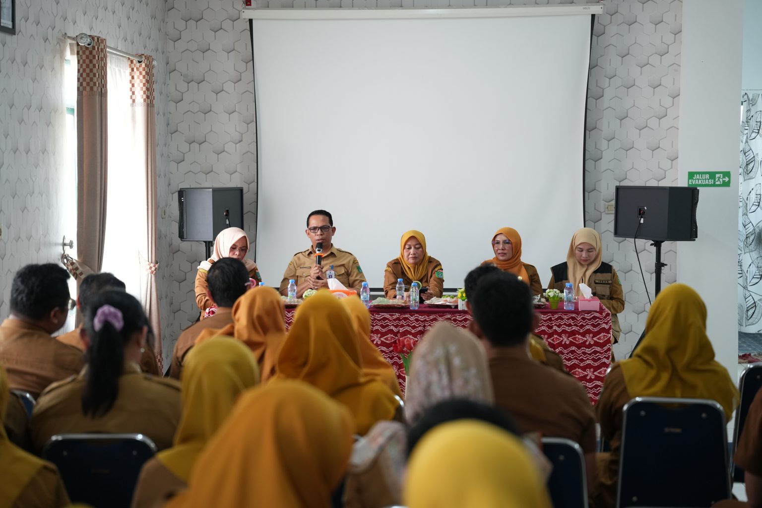 Dievaluasi Sekda, Puskesmas Batulicin 1 Tunjukkan Kesiapan Menuju WBK