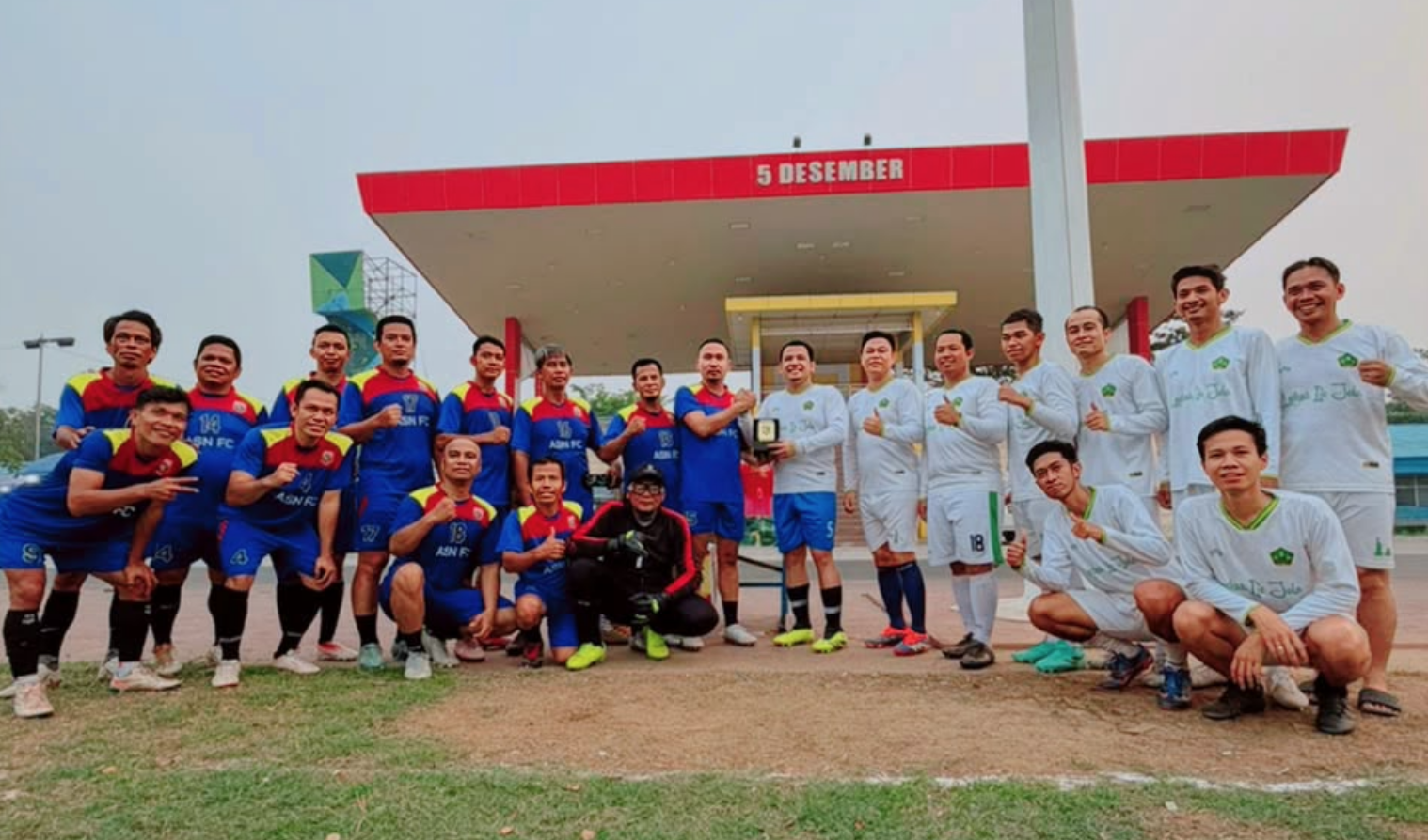 Laga Sengit, Pemda FC Kotabaru Menang 3-2 atas Pemkab Batola