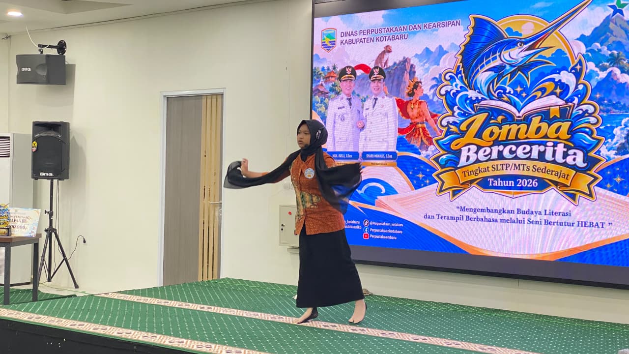 Dekatkan Generasi Muda dengan Buku, Dispersip Kotabaru Kembangkan Inovasi Literasi