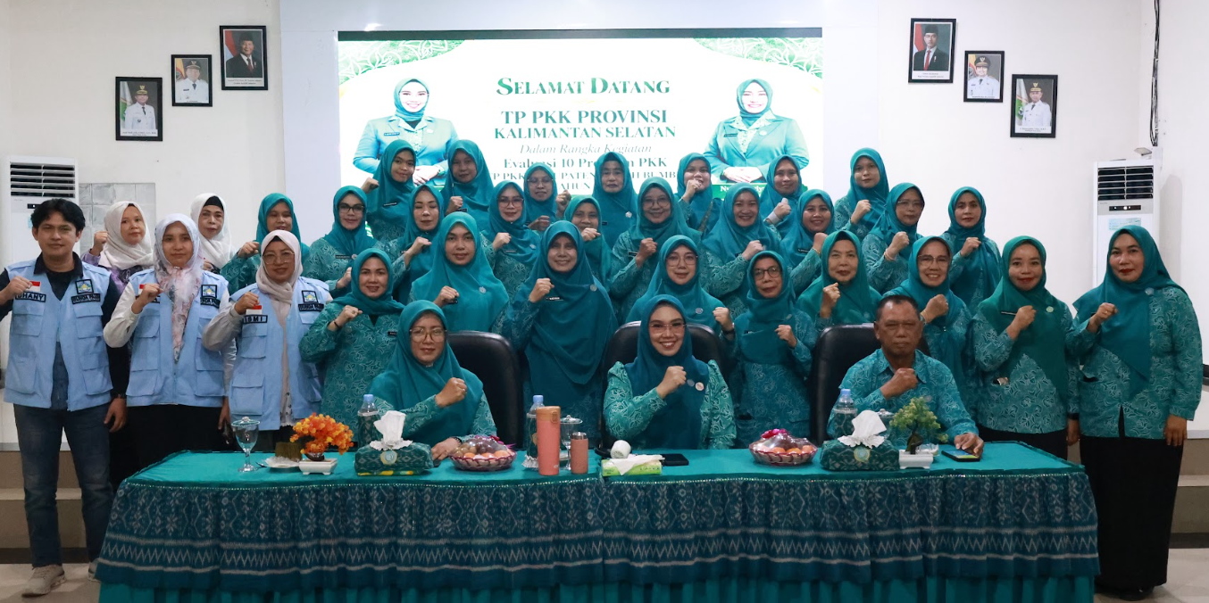 Evaluasi 10 Program Pokok PKK, Tanah Bumbu Fokus Benahi Administrasi dan Pelaksanaan Program
