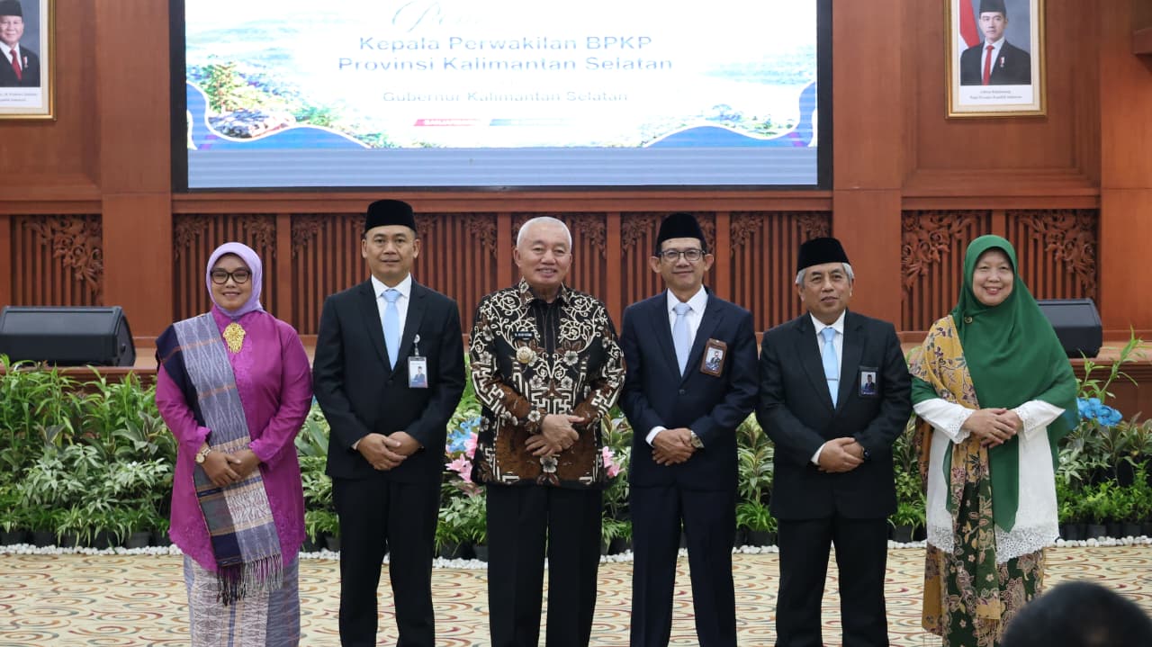 Harry Bowo Dikukuhkan sebagai Kepala Perwakilan BPKP Kalsel, Tanah Bumbu Siap Perkuat Kolaborasi
